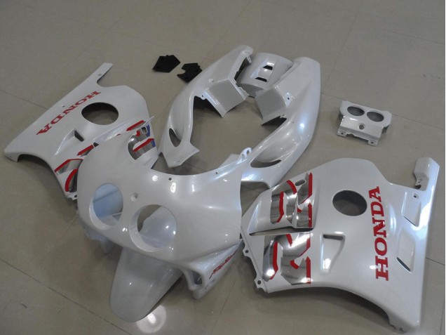 1991-1998 Pearl White Red Honda CBR250RR MC22 Motorcylce Fairings 1991-1998 Pearl White Red Honda CBR250RR MC22 Motorcylce Fairings