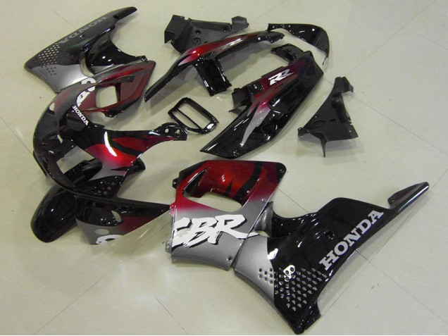 1996-1997 Red Black Silver Honda CBR900RR 893 Bike Fairing Kit 1996-1997 Red Black Silver Honda CBR900RR 893 Bike Fairing Kit