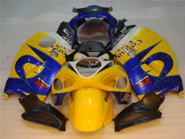 1996-2007 Ellow Blue Suzuki GSXR 1300 Hayabusa Bike Fairings