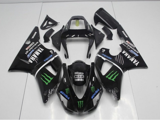 1998-1999 Monster Drink Yamaha YZF R1 Bike Fairings 1998-1999 Monster Drink Yamaha YZF R1 Bike Fairings