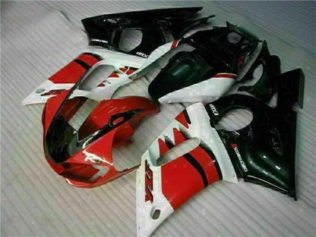 1998-2002 Red Black Yamaha YZF R6 Motorcycle Bodywork 1998-2002 Red Black Yamaha YZF R6 Motorcycle Bodywork