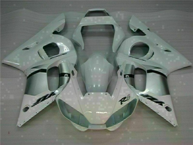 1998-2002 White Yamaha YZF R6 Motorbike Fairing