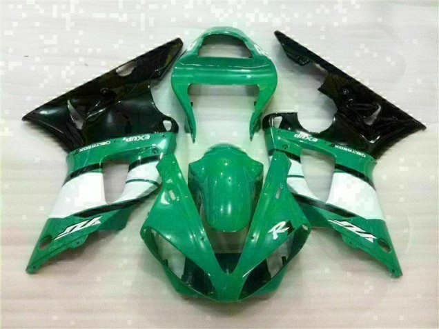 2000-2001 Green Yamaha YZF R1 Motorcylce Fairings