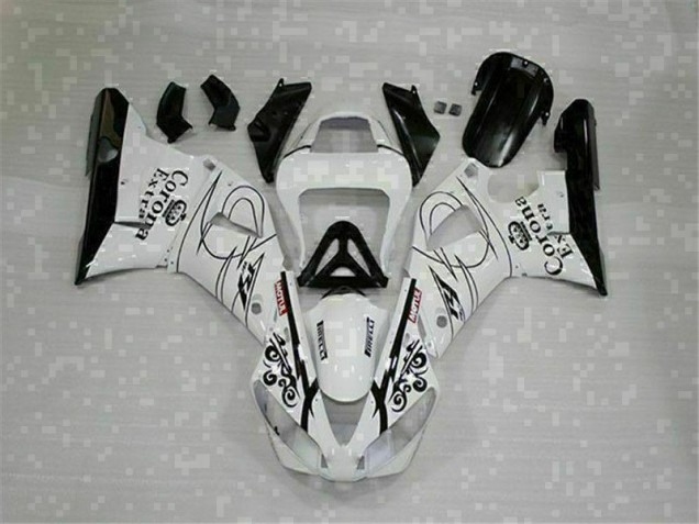 2000-2001 White Yamaha YZF R1 Motorbike Fairing 2000-2001 White Yamaha YZF R1 Motorbike Fairing