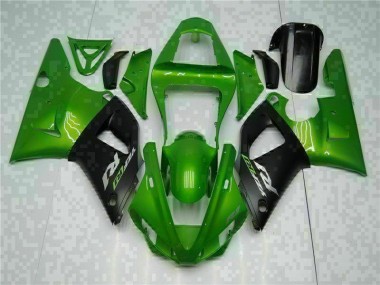 2000-2001 Green Yamaha YZF R1 Motorcyle Fairings