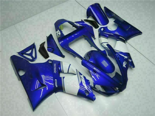2000-2001 Blue Yamaha YZF R1 Motorcycle Fairings Kit