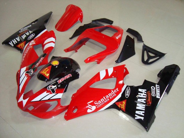 2000-2001 Santander Yamaha YZF R1 Motorcycle Fairings Kit 2000-2001 Santander Yamaha YZF R1 Motorcycle Fairings Kit