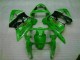 2000-2002 Green Black Kawasaki ZX6R Motor Bike Fairings 2000-2002 Green Black Kawasaki ZX6R Motor Bike Fairings