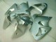 2000-2002 Silver Kawasaki ZX6R Replacement Fairings 2000-2002 Silver Kawasaki ZX6R Replacement Fairings