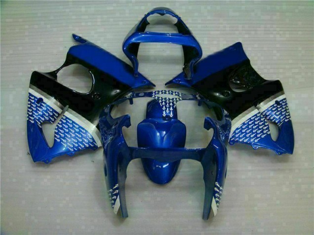 2000-2002 Blue Kawasaki ZX6R Motorcylce Fairings 2000-2002 Blue Kawasaki ZX6R Motorcylce Fairings