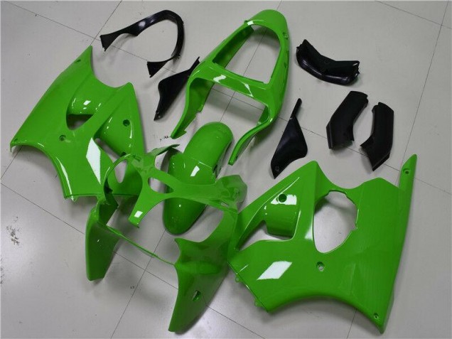 2000-2002 Green Kawasaki ZX6R Motorbike Fairing 2000-2002 Green Kawasaki ZX6R Motorbike Fairing