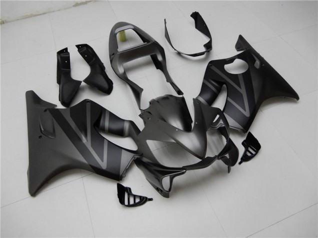 2001-2003 Matte Black Grey Honda CBR600 F4i Replacement Motorcycle Fairings 2001-2003 Matte Black Grey Honda CBR600 F4i Replacement Motorcycle Fairings