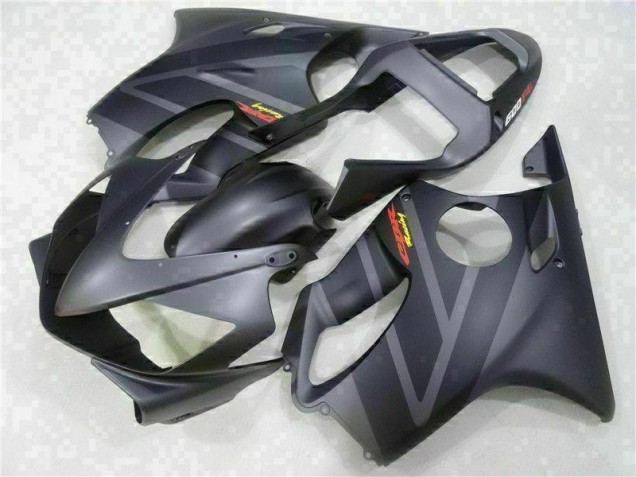 2001-2003 Matte Black Honda CBR600 F4i Motorcyle Fairings 2001-2003 Matte Black Honda CBR600 F4i Motorcyle Fairings