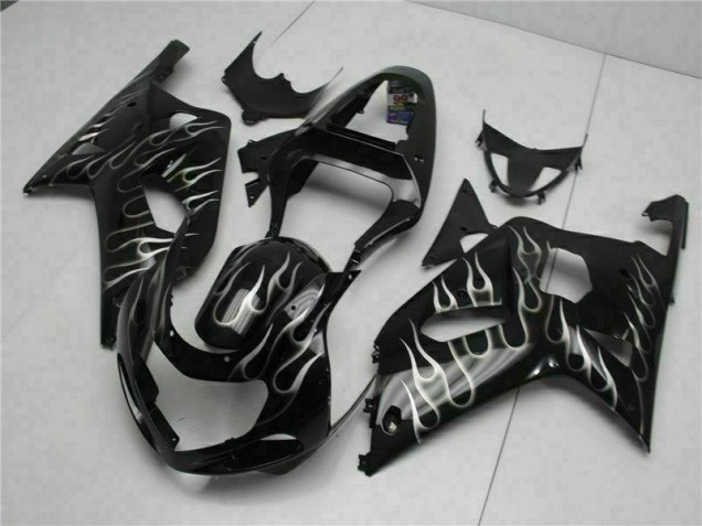 2001-2003 Black Suzuki GSXR 600/750 Bike Fairing