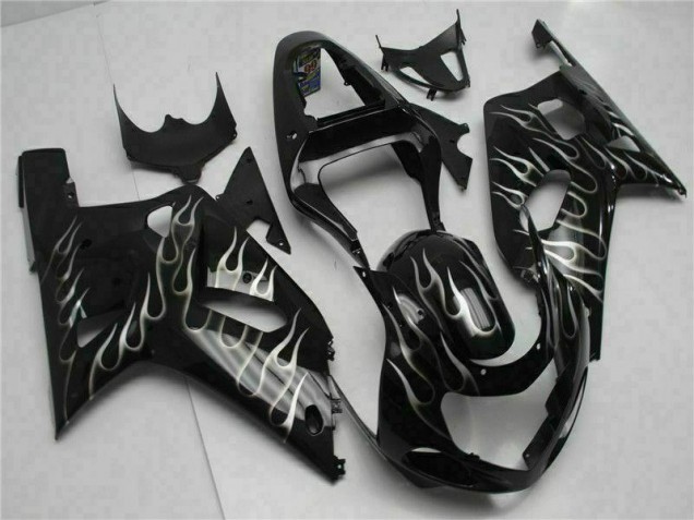 2001-2003 Black Suzuki GSXR 600/750 Bike Fairing