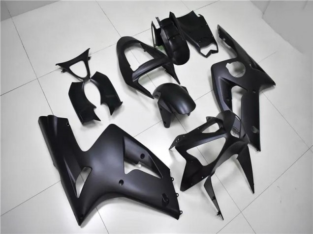 2003-2004 Matte Black Kawasaki ZX6R Motorbike Fairing Kits 2003-2004 Matte Black Kawasaki ZX6R Motorbike Fairing Kits