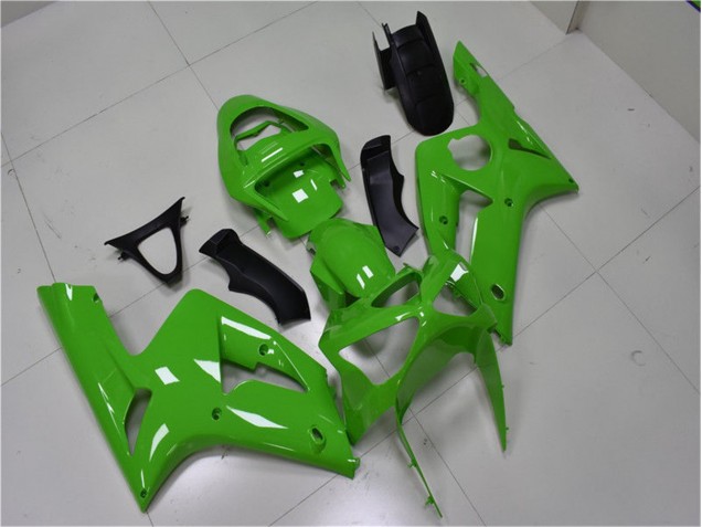 2003-2004 Green Kawasaki ZX6R Replacement Fairings 2003-2004 Green Kawasaki ZX6R Replacement Fairings