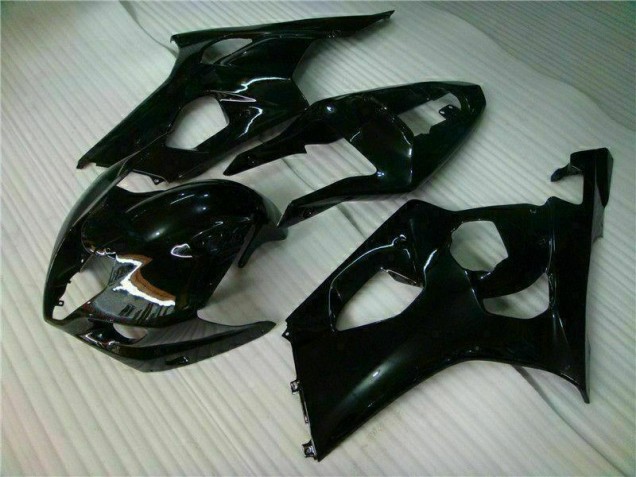 2003-2004 Glossy Black Suzuki GSXR 1000 Motorcylce Fairings 2003-2004 Glossy Black Suzuki GSXR 1000 Motorcylce Fairings