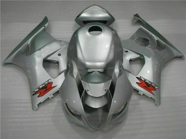 2003-2004 Silver Suzuki GSXR 1000 Bike Fairings 2003-2004 Silver Suzuki GSXR 1000 Bike Fairings