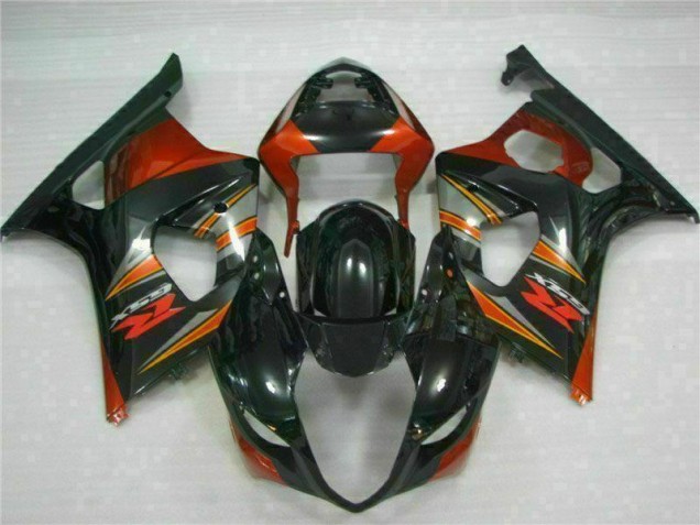 2003-2004 Black Suzuki GSXR 1000 Motorbike Fairing 2003-2004 Black Suzuki GSXR 1000 Motorbike Fairing