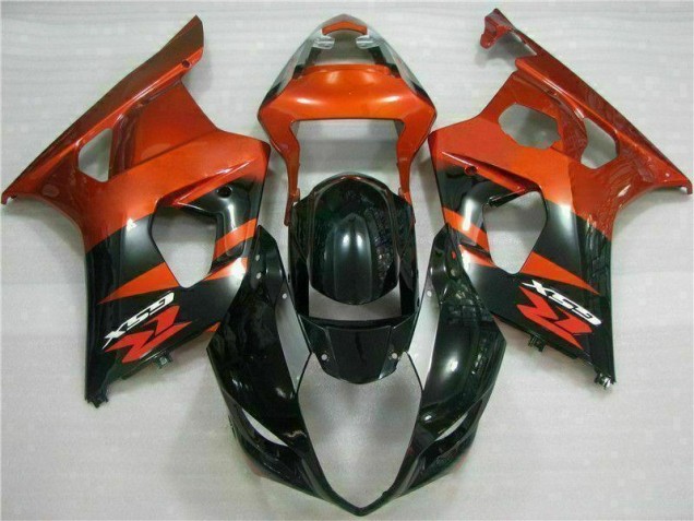 2003-2004 Brown Black Suzuki GSXR 1000 Replacement Motorcycle Fairings 2003-2004 Brown Black Suzuki GSXR 1000 Replacement Motorcycle Fairings