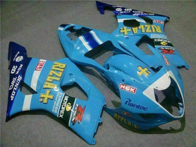 2003-2004 Blue Suzuki GSXR 1000 Bike Fairing Kit 2003-2004 Blue Suzuki GSXR 1000 Bike Fairing Kit