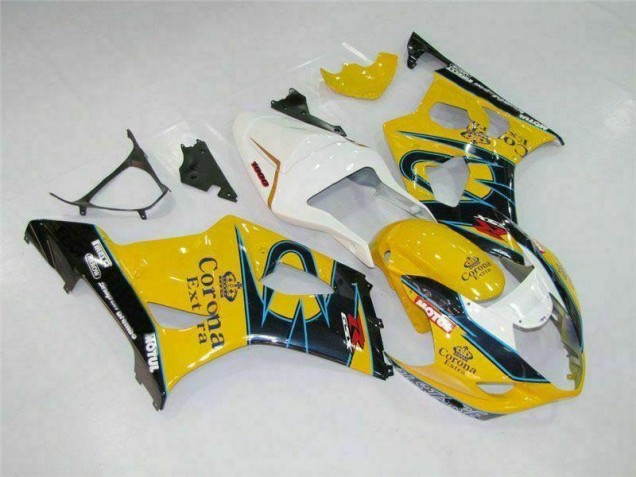 2003-2004 Yellow Suzuki GSXR 1000 Moto Fairings 2003-2004 Yellow Suzuki GSXR 1000 Moto Fairings