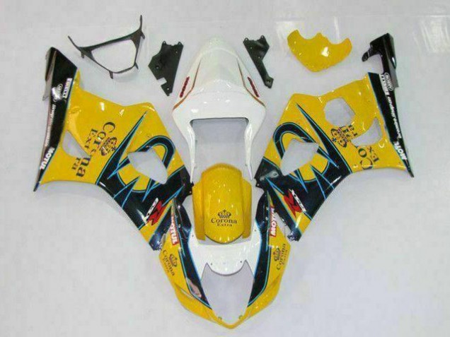 2003-2004 Yellow Suzuki GSXR 1000 Moto Fairings 2003-2004 Yellow Suzuki GSXR 1000 Moto Fairings