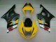 2003-2004 Yellow Black Suzuki GSXR 1000 Motorcycle Fairings Kit 2003-2004 Yellow Black Suzuki GSXR 1000 Motorcycle Fairings Kit