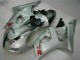 2003-2004 Silver Suzuki GSXR 1000 Motorbike Fairing 2003-2004 Silver Suzuki GSXR 1000 Motorbike Fairing