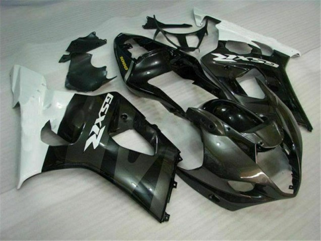 2003-2004 White Black Suzuki GSXR 1000 Bike Fairing 2003-2004 White Black Suzuki GSXR 1000 Bike Fairing