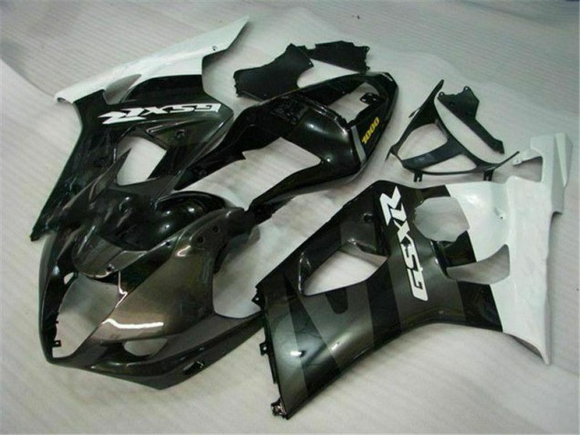 2003-2004 White Black Suzuki GSXR 1000 Bike Fairing 2003-2004 White Black Suzuki GSXR 1000 Bike Fairing