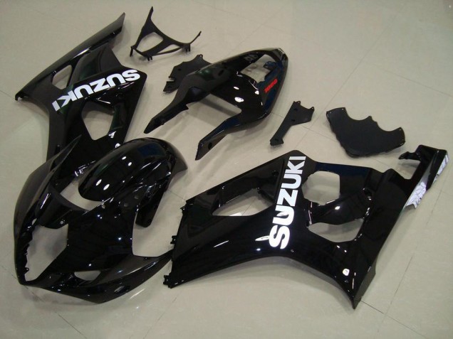 2003-2004 Glossy Black Suzuki GSXR 1000 Motor Fairings & Bodywork 2003-2004 Glossy Black Suzuki GSXR 1000 Motor Fairings & Bodywork