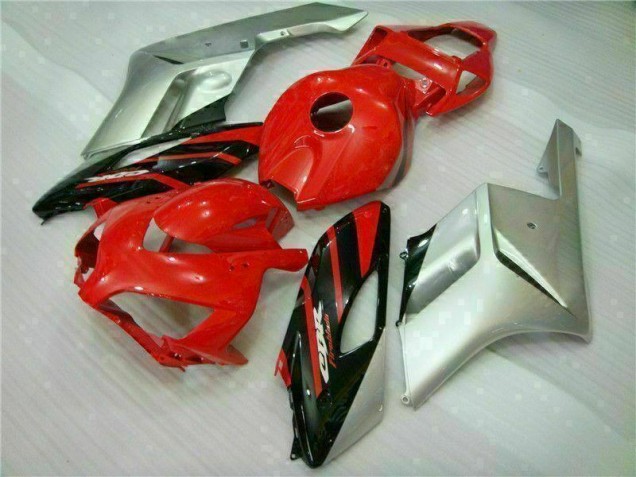 2004-2005 Red Silver Honda CBR1000RR Moto Fairings 2004-2005 Red Silver Honda CBR1000RR Moto Fairings