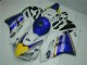 2004-2005 Blue White Honda CBR1000RR Motorcyle Fairings