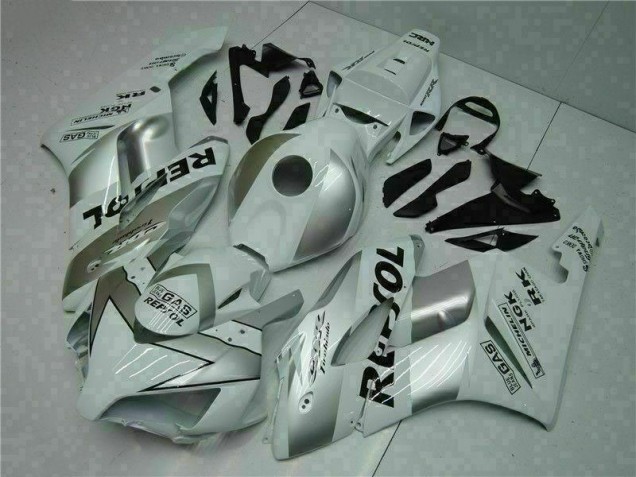2004-2005 Silver White Repsol Honda CBR1000RR Motorcylce Fairings 2004-2005 Silver White Repsol Honda CBR1000RR Motorcylce Fairings