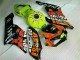 2004-2005 Orange Green Honda CBR1000RR Motor Fairings