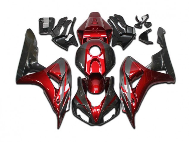 2004-2005 Candy Red Grey Black Honda CBR1000RR Bike Fairings 2004-2005 Candy Red Grey Black Honda CBR1000RR Bike Fairings
