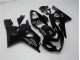 2004-2005 Glossy Black Suzuki GSXR 600/750 Bike Fairing Kit