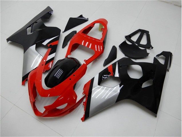 2004-2005 Red Black Suzuki GSXR 600/750 Motorbike Fairing Kits 2004-2005 Red Black Suzuki GSXR 600/750 Motorbike Fairing Kits