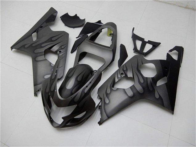 2004-2005 Black Grey Suzuki GSXR 600/750 Motorcylce Fairings 2004-2005 Black Grey Suzuki GSXR 600/750 Motorcylce Fairings