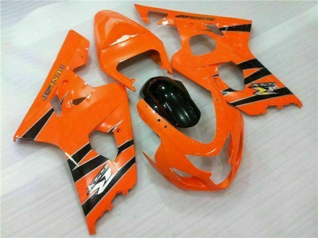 2004-2005 Orange Suzuki GSXR 600/750 Motorcycle Fairings 2004-2005 Orange Suzuki GSXR 600/750 Motorcycle Fairings
