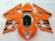 2004-2005 Orange Suzuki GSXR 600/750 Motorcycle Fairings 2004-2005 Orange Suzuki GSXR 600/750 Motorcycle Fairings