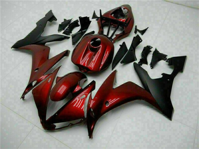 2004-2006 Red Black Yamaha YZF R1 Motorcycle Fairings