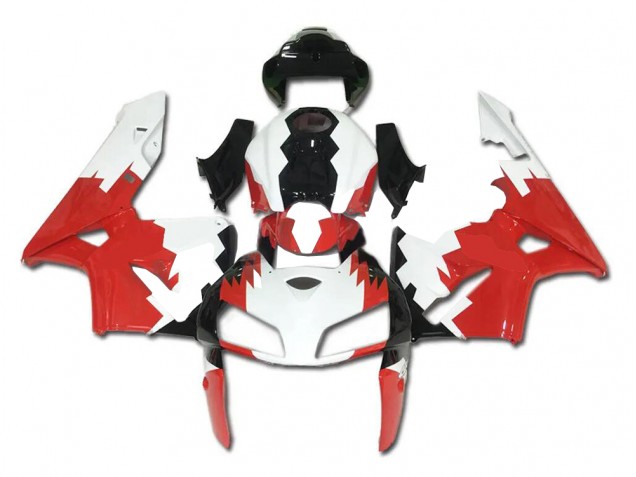 2005-2006 Red White Black Honda CBR600RR Motorbike Fairing 2005-2006 Red White Black Honda CBR600RR Motorbike Fairing