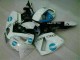2005-2006 White Blue Honda CBR600RR Motorcyle Fairings 2005-2006 White Blue Honda CBR600RR Motorcyle Fairings