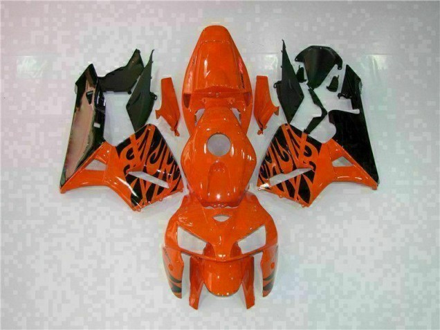 2005-2006 Orange Honda CBR600RR Motor Fairings 2005-2006 Orange Honda CBR600RR Motor Fairings