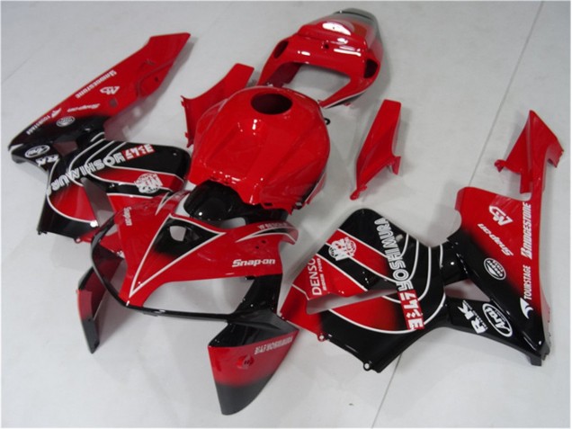 2005-2006 Red Black Honda CBR600RR Motorcycle Fairing Kit 2005-2006 Red Black Honda CBR600RR Motorcycle Fairing Kit