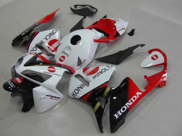 2005-2006 Red Konica Honda CBR600RR Motorbike Fairing Kits 2005-2006 Red Konica Honda CBR600RR Motorbike Fairing Kits