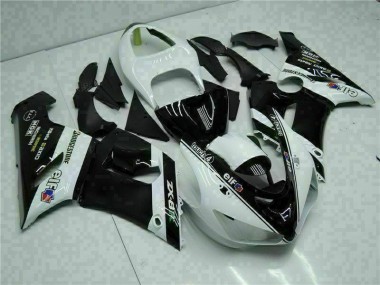 2005-2006 Red Black Kawasaki ZX6R Motorcycle Fairing